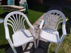 Te koop: 2 Hartmann kuipstoelen, Tuin en Terras, Ophalen, Zo goed als nieuw, Kunststof