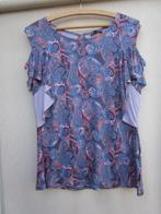Top/shirt DIDI mt 38  blauw, korte mouwen, Maat 38/40 (M), Blauw, Nieuw, Didi