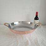 Inocuivre Dikwandige koperen pan ovenschaal braadslee, Huis en Inrichting, Keuken | Potten en Pannen, Ophalen of Verzenden, Gebruikt