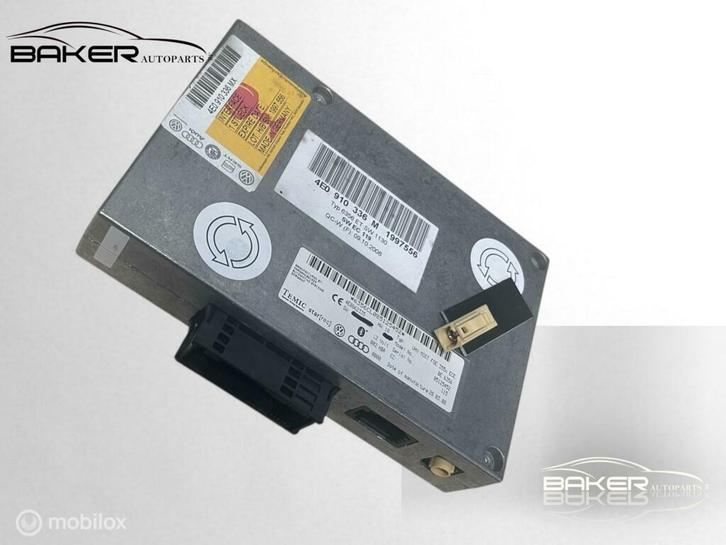 Bluetooth-module Audi A8 D3 5.2 S8 Pro ('02-'10) 4E0910336M, Auto-onderdelen, Elektronica en Kabels, Audi, Gebruikt, Ophalen of Verzenden