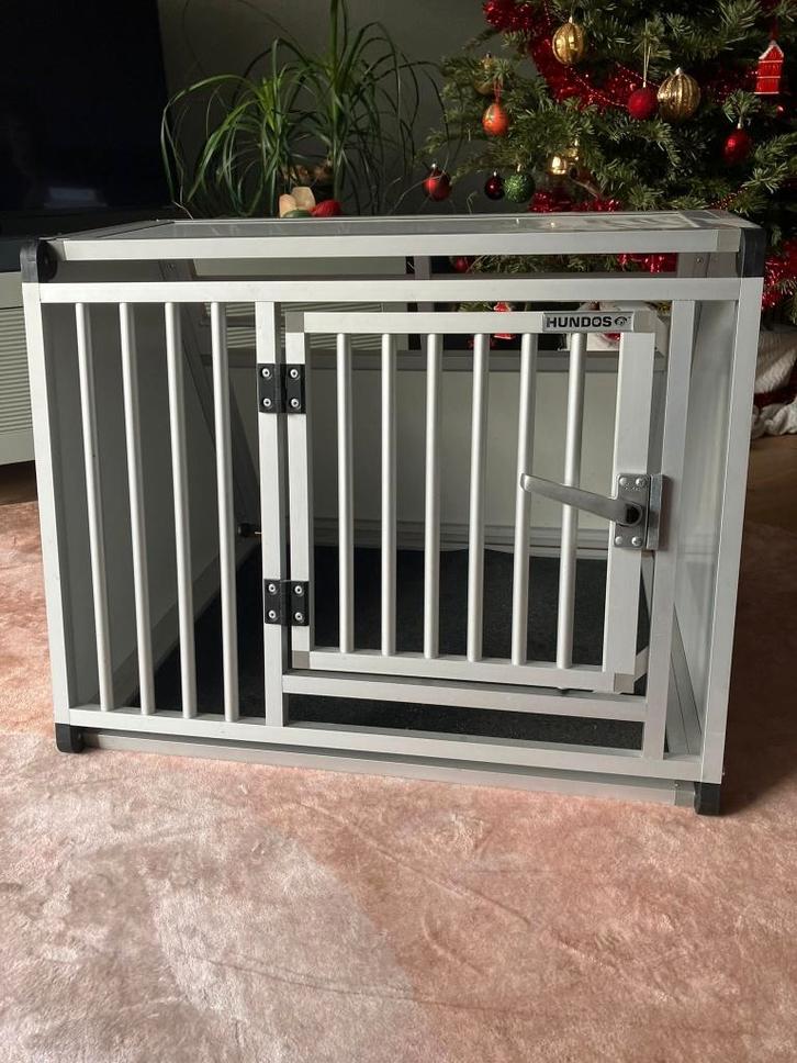 Hundos Autobench 65x75x58 cm met originele factuur, Dieren en Toebehoren, Hondenbenches, Zo goed als nieuw, Ophalen of Verzenden