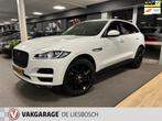 Jaguar F-PACE 2.0 Prestige AWD 25t / leder / navigatie / cam, Auto's, Jaguar, Gebruikt, 4 cilinders, 110 €/maand, Wit