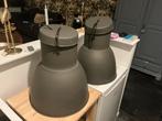 2 Ikea hanglampen grijs  €15 Per Stuk Twee voor €25, Huis en Inrichting, Lampen | Hanglampen, Ophalen, Gebruikt, Metaal, Minder dan 50 cm