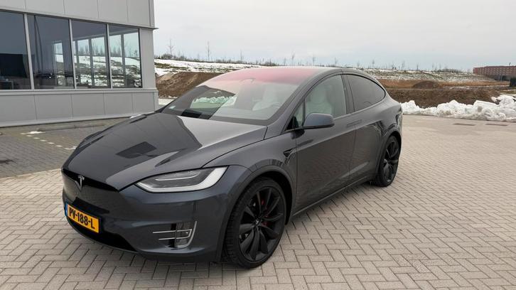Tesla Model X Performance P100D MCU2 CCS Premium 6 persoons, Auto's, Tesla, Particulier, Model X, 360° camera, 4x4, ABS, Achteruitrijcamera