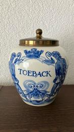 Delfts Blauw “Toeback pot” Goedewaagen Holland., Antiek en Kunst, Antiek | Keramiek en Aardewerk, Ophalen