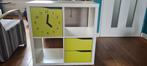 Ikea kast kinderkamer - wit met limegroen, Kinderen en Baby's, Kinderkamer | Commodes en Kasten, Gebruikt, Minder dan 50 cm, Ophalen