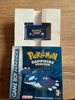 Pokemon Sapphire GBA Compleet!, Gebruikt, 1 speler, Ophalen of Verzenden, Role Playing Game (Rpg)