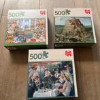 Jumbo Legpuzzels - 500 stukjes - Verschillende Afbeeldingen, Ophalen of Verzenden, 500 t/m 1500 stukjes, Zo goed als nieuw, Legpuzzel