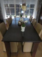 Eiken houten eetkamertafel, Huis en Inrichting, Tafels | Eettafels, Ophalen, Gebruikt, 100 tot 150 cm, Klassiek