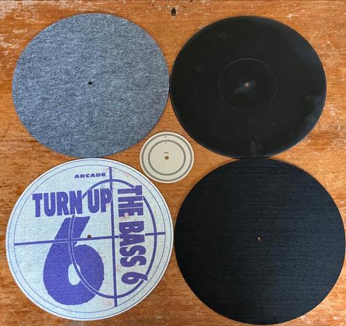 Draaitafelmatten  *Visual Tuning*  Mooie Turntable mats, Audio, Tv en Foto, Platenspelers, Zo goed als nieuw, Overige merken, Ophalen