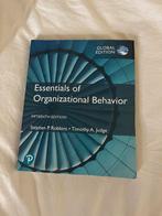 Essentials of Organizational Behavior - Robbins/Judge, Ophalen of Verzenden, Gamma, Zo goed als nieuw, WO