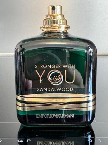 Armani stronger with you sandalwood 100ml eau de parfum beschikbaar voor biedingen