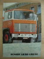 Scania 110 Brochure 1970 – LB110 LBS110 Front, Ophalen, Zo goed als nieuw, Overige merken, Scania
