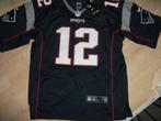 New England Patriots Jersey Brady maat: XL, Overige typen, Verzenden, Blauw, Maat 56/58 (XL)