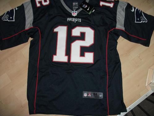 New England Patriots Jersey Brady maat: XL, Kleding | Heren, Sportkleding, Nieuw, Overige typen, Maat 56/58 (XL), Blauw, Verzenden