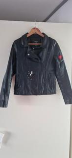 Zwarte meiden jas, maat 170, C&A., Kleding | Dames, Ophalen of Verzenden, Zo goed als nieuw, Zwart