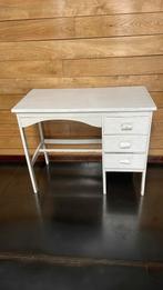 Frans houten bureautje / schrijftafel – brocante – 3 lades, Minder dan 50 cm, Gebruikt, Frans brocant, Ophalen of Verzenden