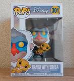 Funko Pop! Disney - Lion King - Rafiki with Simba - 301, Verzamelen, Ophalen of Verzenden, Zo goed als nieuw