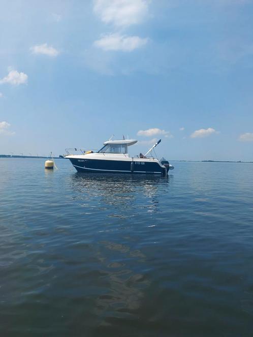 Jeanneau Merry fisher 625 incl.trailer en motor., Watersport en Boten, Motorboten en Motorjachten, Zo goed als nieuw, Polyester