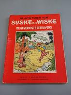 Suske & wiske, Geverniste Zeerovers, 1ste druk, redel. staat, Gelezen, Willy Vandersteen, Eén stripboek, Ophalen of Verzenden