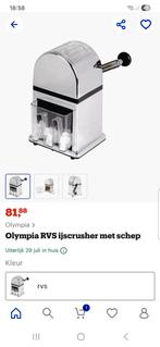 Ijsscrusher RVS, Ophalen, Zo goed als nieuw