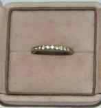Fonkelende ring met strass ringmaat 17, Ophalen of Verzenden, 17 tot 18, Dame, Zilver