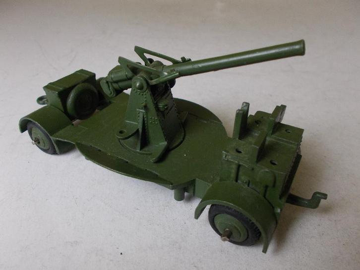 1947 Dinky Tops 161B ANTI AIRCRAFT GUN ON TRAILER. I.z.g.st., Hobby en Vrije tijd, Modelauto's | 1:43, Zo goed als nieuw, Overige typen