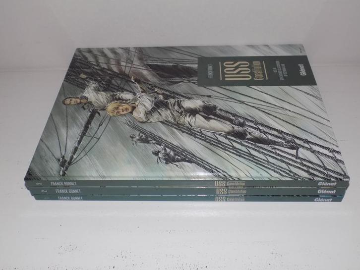 USS Constitution ~ Complete serie hardcovers 1 t/m 3, Boeken, Stripboeken, Nieuw, Complete serie of reeks, Ophalen of Verzenden