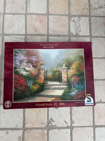 Thomas Kinkade Puzzel - The Victorian Garden - 1000 Stukjes beschikbaar voor biedingen