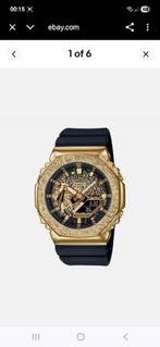 Casio G-Shock Moon Gold GM-2100MG-1AJR, Sieraden, Tassen en Uiterlijk, Horloges | Heren, Casio, Gebruikt, Polshorloge, Kunststof