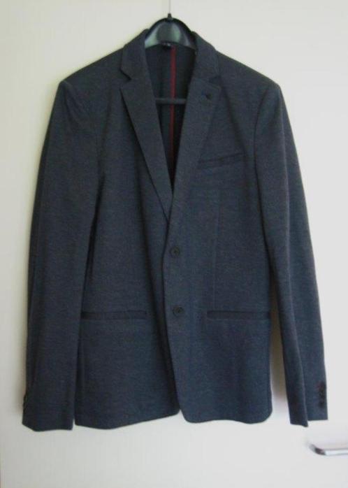 Nieuw! Grijsblauw tricot colbertjasje TOM TAILOR 52 snazzeys, Kleding | Heren, Kostuums en Colberts, Nieuw, Maat 52/54 (L), Blauw