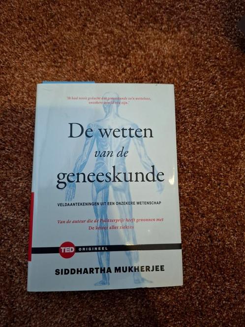 Siddharta Mukherjee - De wetten van de geneeskunde, Boeken, Studieboeken en Cursussen, Zo goed als nieuw, Ophalen of Verzenden