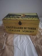 houten wijn kist, Minder dan 50 cm, Minder dan 50 cm, Gebruikt, Minder dan 50 cm