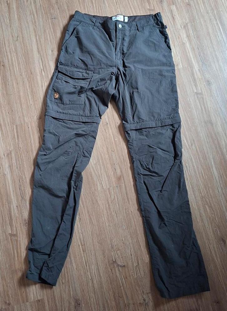 Fjällräven Zip-Off Broek - Maat 40, Kleding | Heren, Broeken en Pantalons, Zo goed als nieuw, Maat 52/54 (L), Grijs, Ophalen of Verzenden