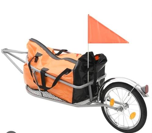 Fietskar  Vidaxl  makkelijk aan fiets te bevestigen, Fietsen en Brommers, Fietsaccessoires | Aanhangers en Karren, Nieuw, Overige typen