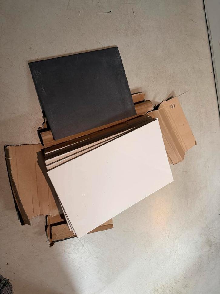 Wandtegels Vivian Bianco Sciana 25x40, Doe-het-zelf en Verbouw, Tegels, Gebruikt, Wandtegels, Keramiek, 20 tot 40 cm, Minder dan 5 m²