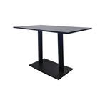 Complete horeca tafels, bistro melamine tafel zwart., Huis en Inrichting, Tafels | Eettafels, Nieuw