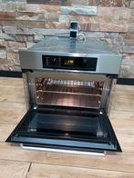 Luxe combi-magnetron RVS 59.5 cm breed, Witgoed en Apparatuur, Ovens, 45 tot 60 cm, Stoom, Ophalen of Verzenden, Zo goed als nieuw