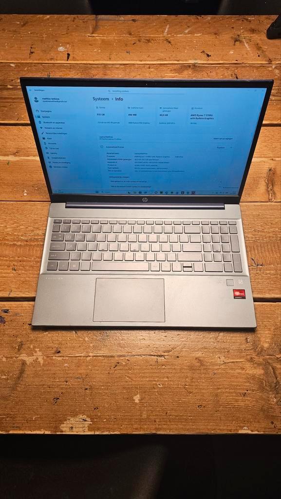 HP Pavilion 15-eh1xxx - Ryzen 7, 40GB RAM, 1TB SSD, Computers en Software, Windows Laptops, 15 inch, SSD, 2 tot 3 Ghz, Gaming
