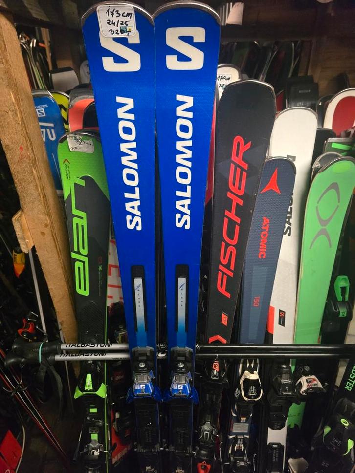 173cm SALOMON S/RACE GS 10, Sport en Fitness, Skiën en Langlaufen, Zo goed als nieuw, Ski's, Skiën, Salomon, Carve, 160 tot 180 cm