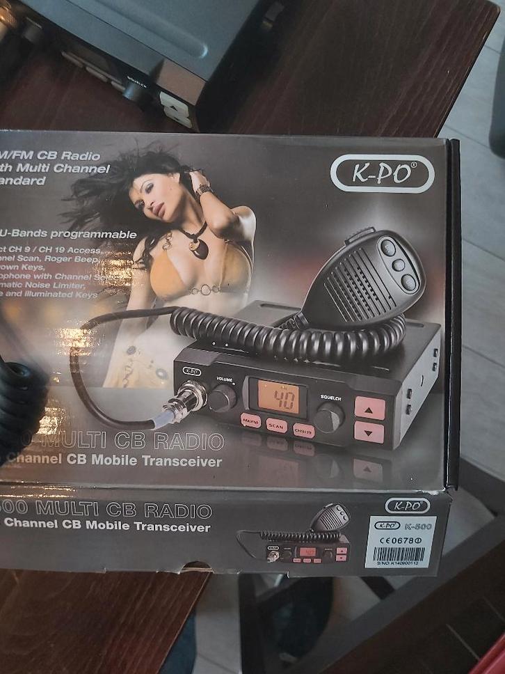 zendapparatuur 27mc, Telecommunicatie, Zenders en Ontvangers, Zo goed als nieuw, Zender en Ontvanger, Ophalen