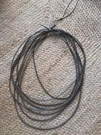 Trekveer ruim 8 meter kabels trekken koperen puntjes, Ophalen of Verzenden, Zo goed als nieuw