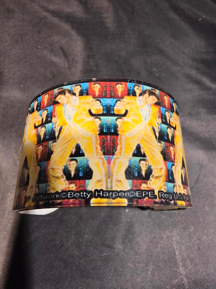 Vintage Elvis Armband - Collector's Item, Sieraden, Tassen en Uiterlijk, Armbanden, Ophalen of Verzenden