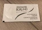 Annemarie borlind eye wrinkle cream 2 ml, Ophalen of Verzenden, Nieuw, Ogen, Verzorging
