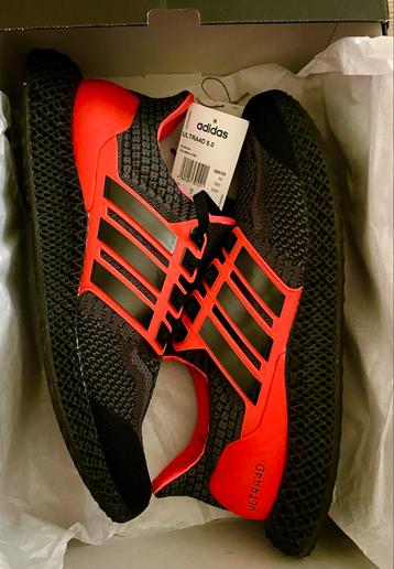 Adidas Ultra4D 5.0 Solar Red/Black - Maat 47⅓ beschikbaar voor biedingen