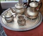Vintage koffie en thee set. Prachtig qua vorm., Antiek en Kunst, Antiek | Tin, Ophalen of Verzenden
