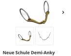 Neue schule bit Demi-Anky 13,3 cm, Dieren en Toebehoren, Paarden en Pony's | Hoofdstellen en Tuigage, Ophalen of Verzenden, Gebruikt