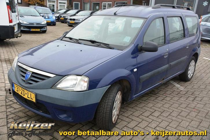 Dacia Logan MCV 1.4 Ambiance, Auto's, Dacia, Te koop, Logan MCV, ABS, Airbags, Airconditioning, Alarm, Centrale vergrendeling
