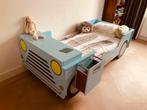 Kinder bed Jeep, Kinderen en Baby's, Kinderkamer | Bedden, Ophalen, 85 tot 100 cm, Gebruikt, Lattenbodem