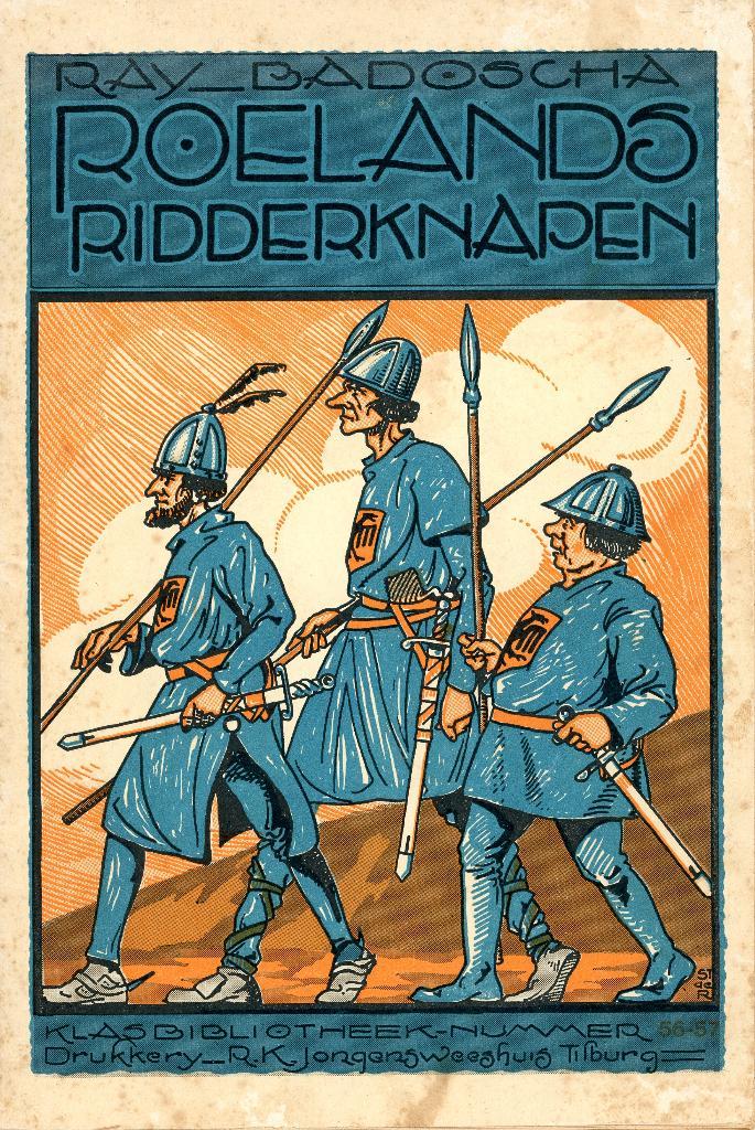 Roelands ridderknapen - Ray Badoscha 1932, Boeken, Kinderboeken | Jeugd | 13 jaar en ouder, Gelezen, Fictie, Ophalen of Verzenden
